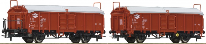 Set of 2 sliding roof cars<br /><a href='images/pictures/Roco/67036_rgb.jpg' target='_blank'>Full size image</a>